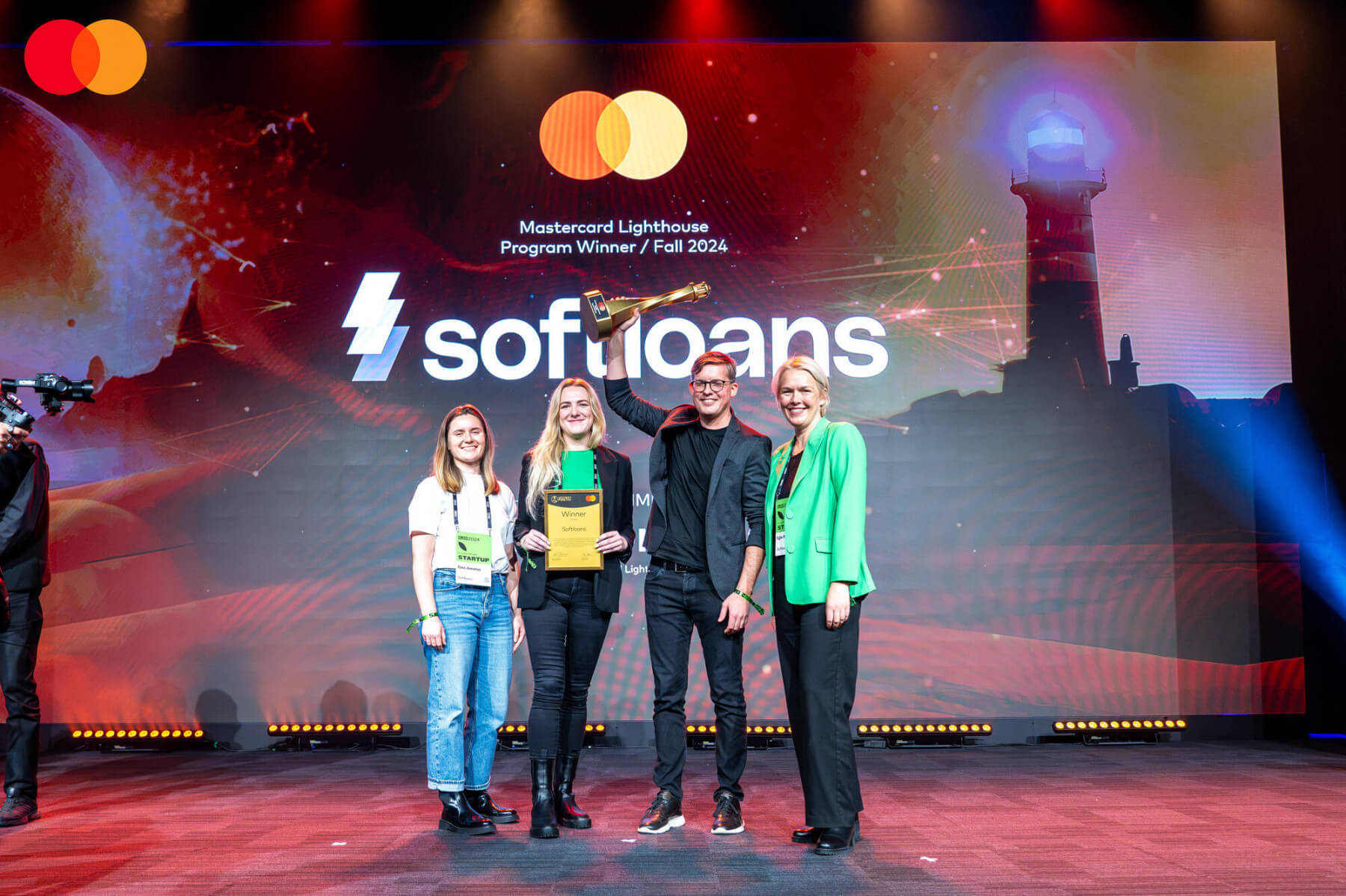 Startuolis „Softloans“ paskelbtas „Mastercard Lighthouse FINITIV“ programos  nugalėtoju